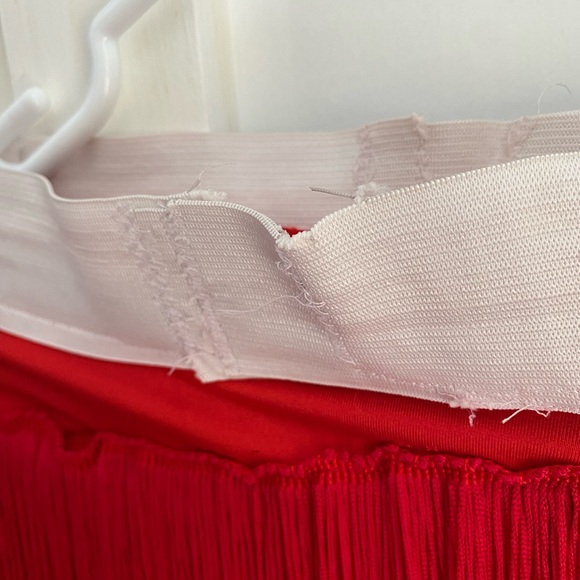 Costume Piece-Flapper type skin tight stretch skirt for under a longer piece. - Picture 7 of 7